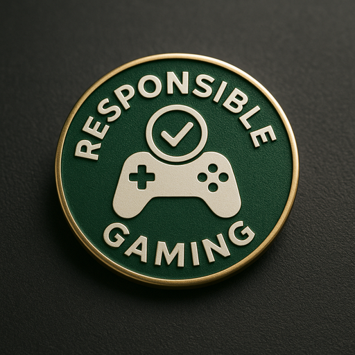 Responsible gaming badge indicating healthy play