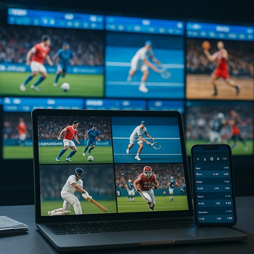 Crickex sports gaming hub illustrating multiple sports markets and live betting action.