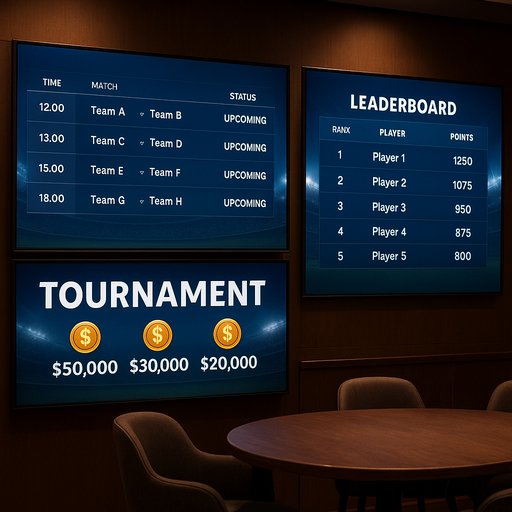 Tournament lobby with schedules, leaderboards, and real-time updates. This image showcases Crickex competitions and prize pools.
