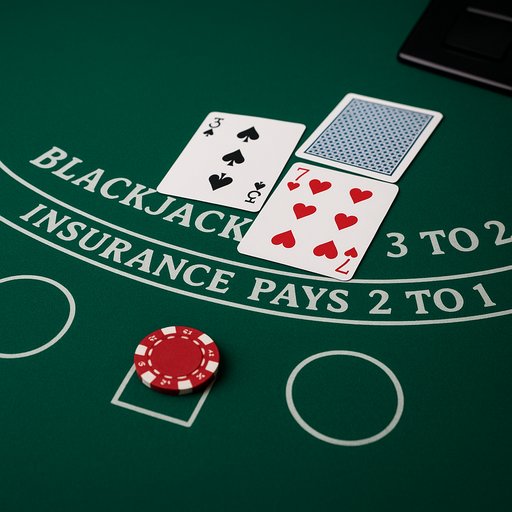 Popular game blackjack: A strategic card game setup with a dealer hand and visually clear betting options for Crickex players.
