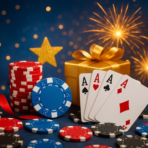 Crickex bonus offers hero banner with vibrant casino visuals showing chips, cards, and celebratory graphics that convey exclusive rewards and current promotions for players