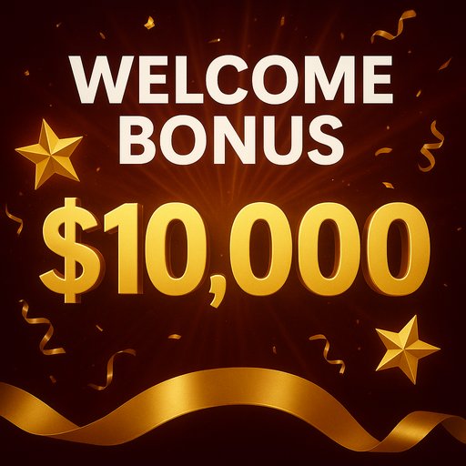 Crickex VIP offer card showing a generous welcome bonus with bold text and celebratory graphics. The image implies a time-limited opportunity and a high-value reward.